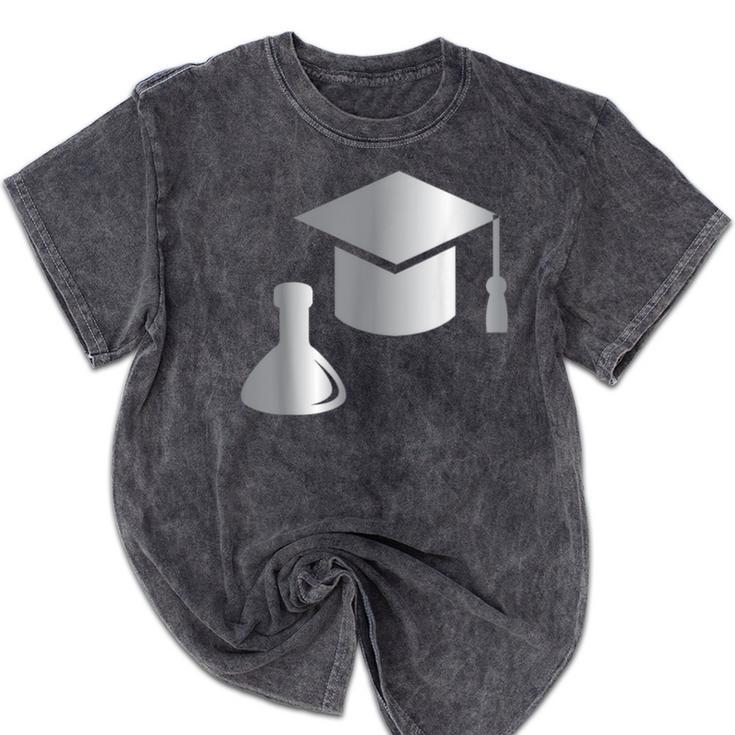 Chemistry Science Degree Graduation Mineral Wash Tshirts