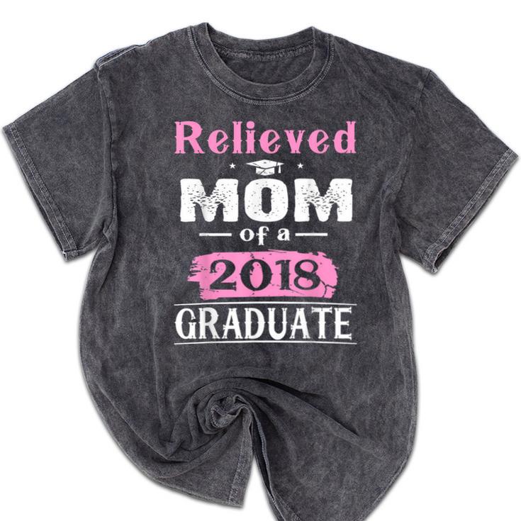 Class Of 2018 Graduation Shirt Mom Of Graduate Mineral Wash Tshirts