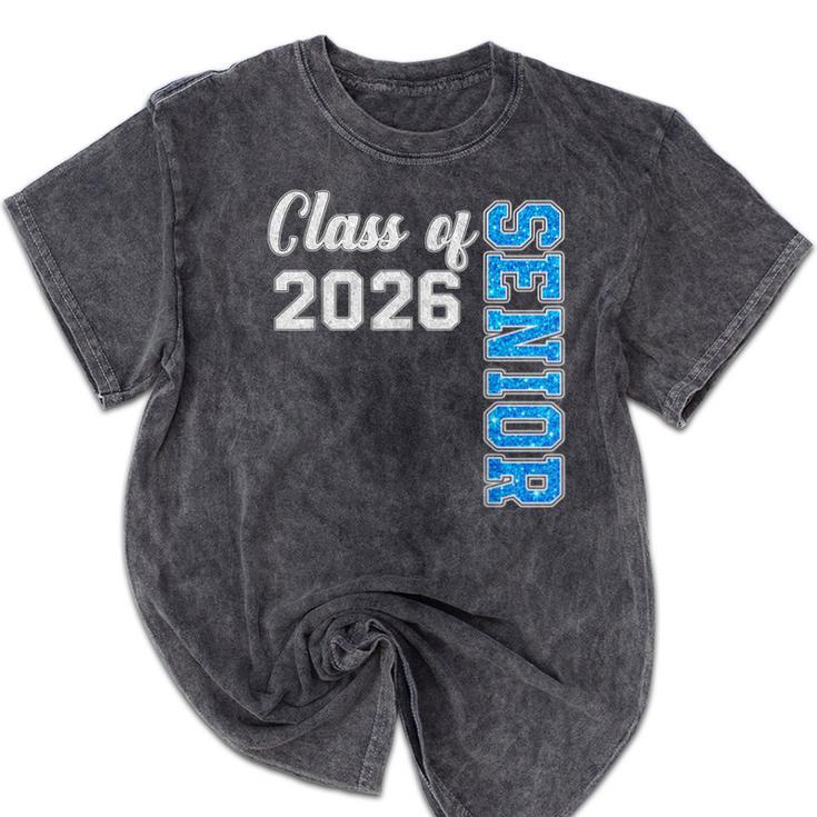 Class Of 2026 Senior Shirt Graduation 2026 Mineral Wash Tshirts