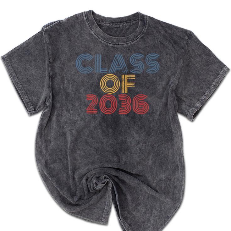 Class Of 2036 Graduation Mineral Wash Tshirts