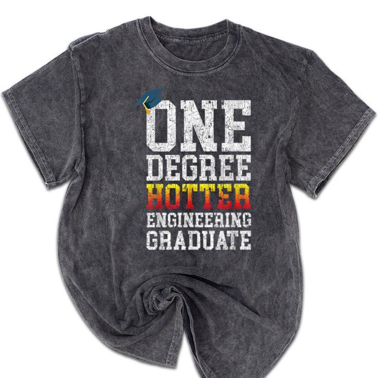 Engineering Graduation Tshirt One Degree Hotter Mineral Wash Tshirts