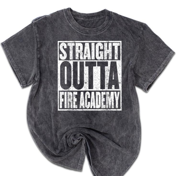 Fire Academy Graduation T Shirt Firefighter Class 2019 Mineral Wash Tshirts