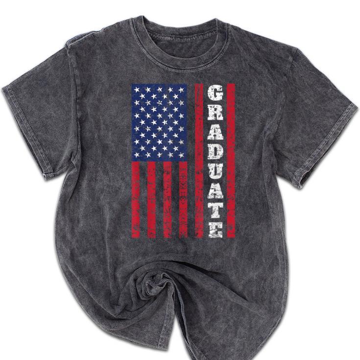 Graduation T-Shirt High School & College Graduate Shirt 2018 Mineral Wash Tshirts