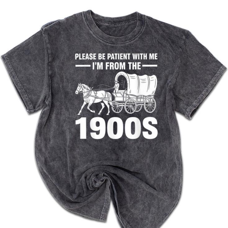 I'm From The 1900s Tee Over The Hill Mineral Wash Tshirts
