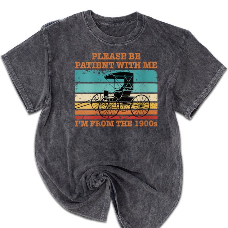 I'm From The 1900s Vintage Retirement Mineral Wash Tshirts