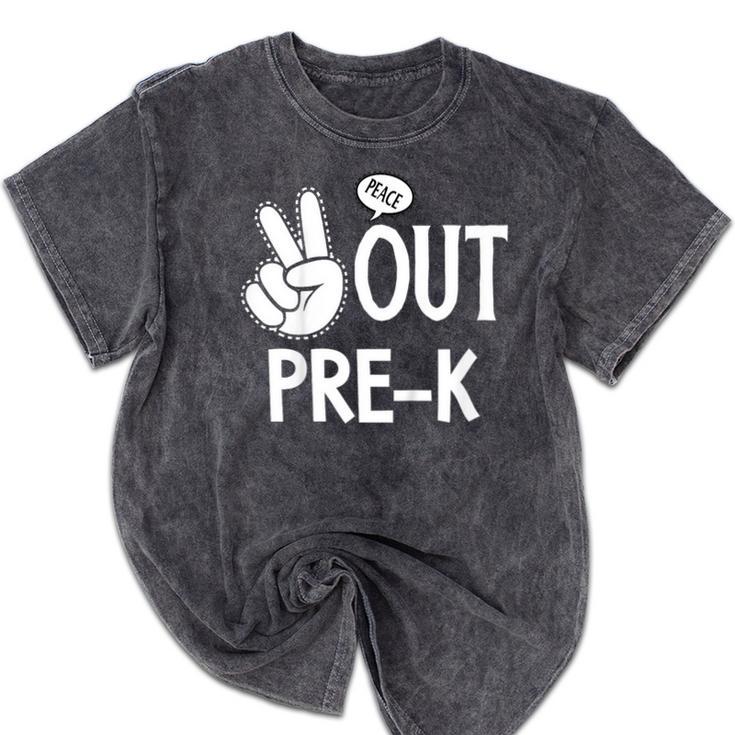 Kids Pre-K Graduation Kids Toddlers Mineral Wash Tshirts