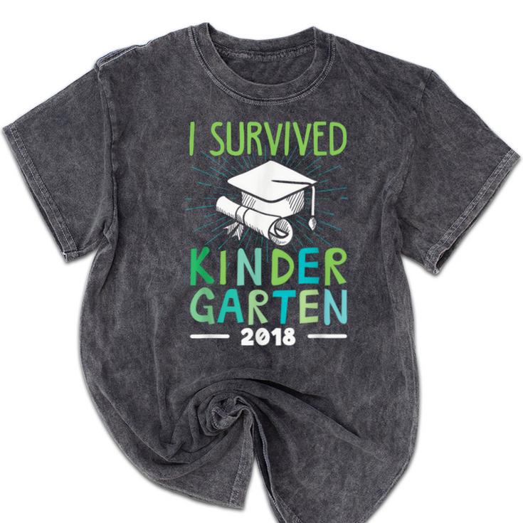 Kindergarten Graduation Graduate t Shirt 2018 Mineral Wash Tshirts