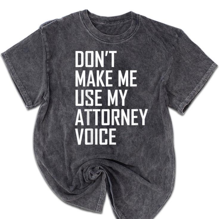 Lawyer Law School Graduation Attorney Men Women Mineral Wash Tshirts