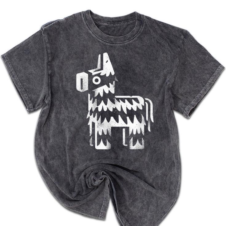 Lone Vibes Celebration Individualistic Introvert Party Mineral Wash Tshirts