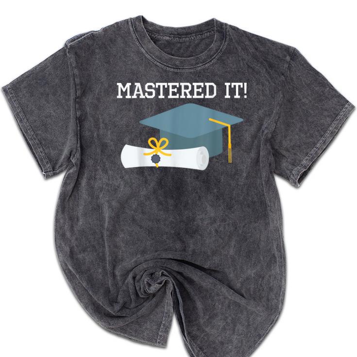 Masters Degree Graduation 2021 Social Work MPH MSW Grad Mineral Wash Tshirts