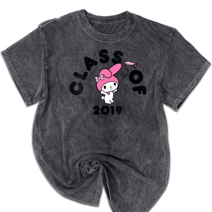 My Melody Class Od 2019 Graduation Seniors Mineral Wash Tshirts
