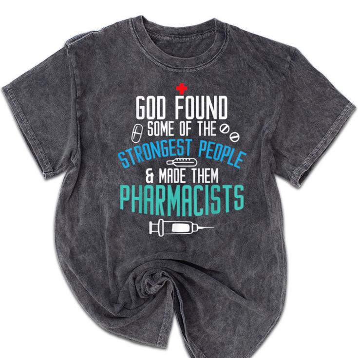 Pharmacist Christian Pharmacy Student PharmD Graduation Mineral Wash Tshirts