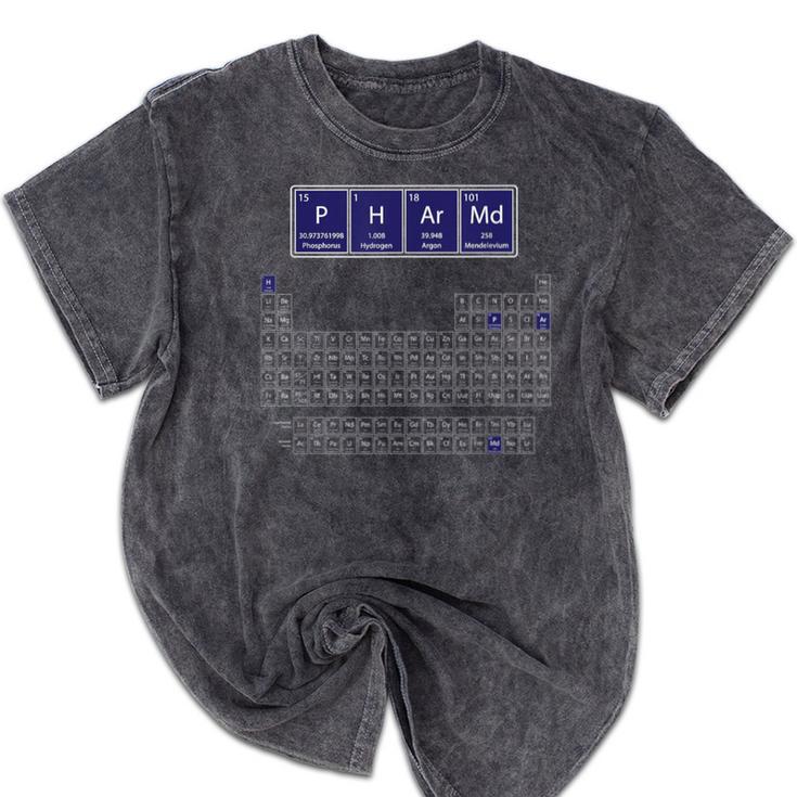 PharmD Pharmacy School Graduation Mineral Wash Tshirts