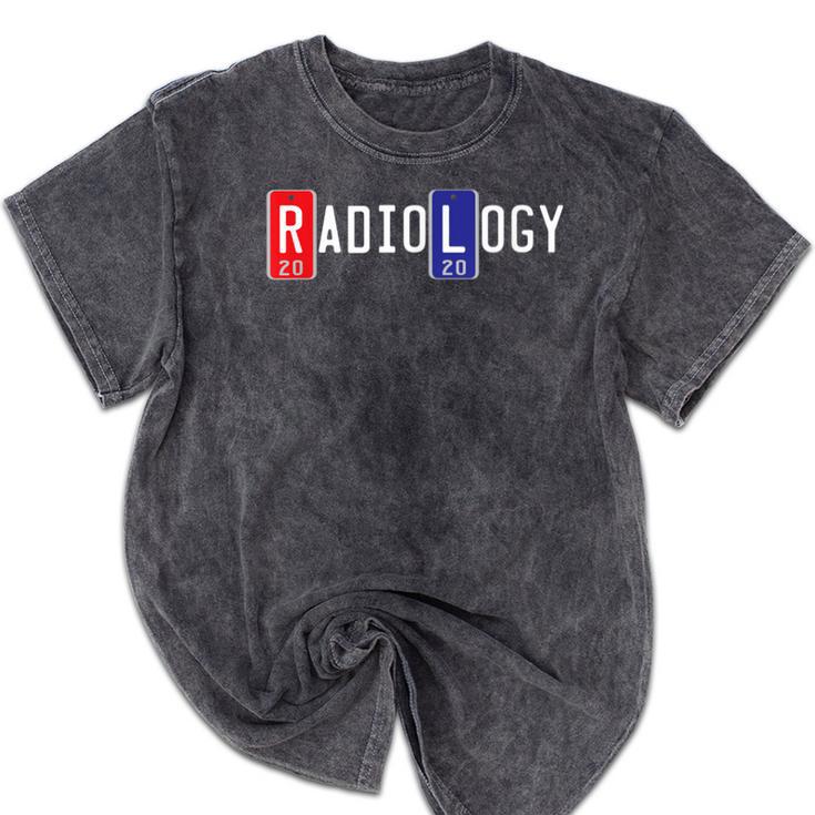 Radiology Tech X-Ray Markers 2020 Graduation Mineral Wash Tshirts