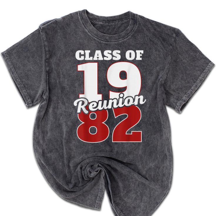 Reunion 1982 Class Of 1982 Reunion 82 Graduation 1982 Mineral Wash Tshirts