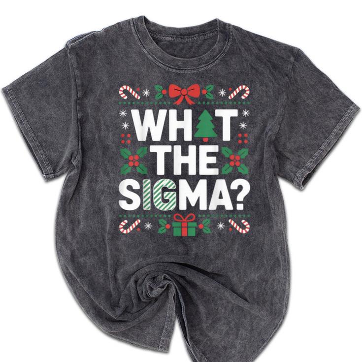 What The Sigma Christmas Party Outfit For Introverts Mineral Wash Tshirts