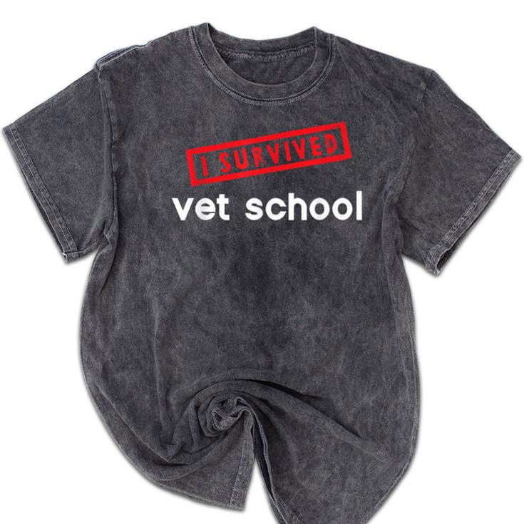 Vet School Tech Graduation Future Veternarians I Survived Mineral Wash Tshirts
