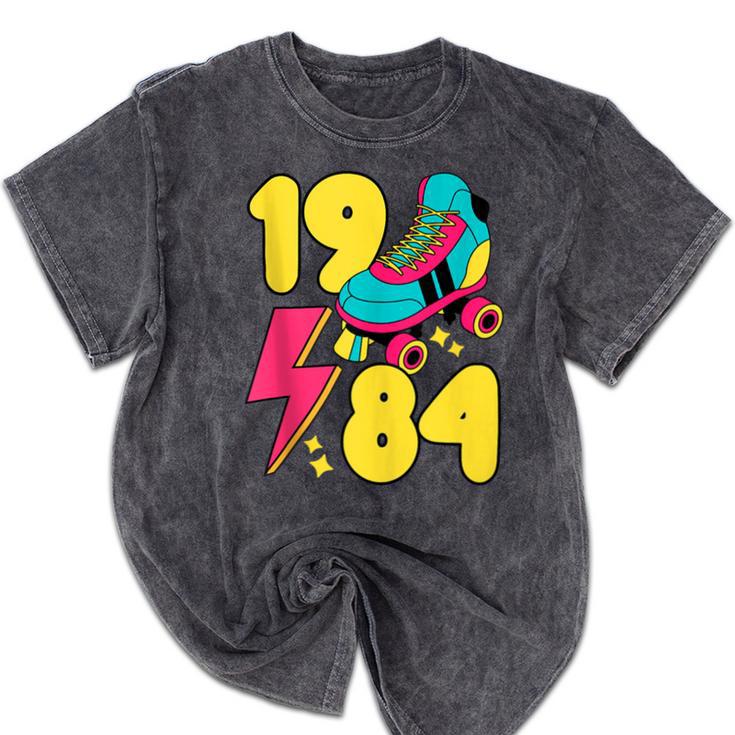 1984 Retro Raised In The 80s Old School Nostalgia Vibes Mineral Wash Tshirts 1984 Retro Raised In The 80s Old School Nostalgia Vibes Mineral Wash Tshirts
