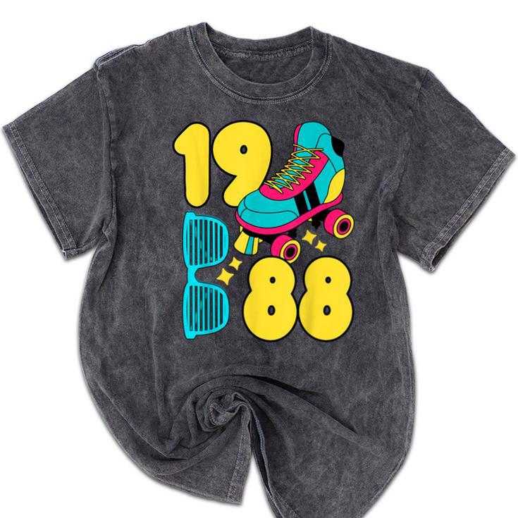 1988 Retro Raised In The 80s Old School Nostalgia Vibes Mineral Wash Tshirts 1988 Retro Raised In The 80s Old School Nostalgia Vibes Mineral Wash Tshirts