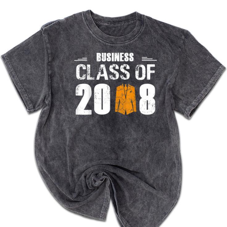 2018 Business Graduation Shirt Business Major Mineral Wash Tshirts