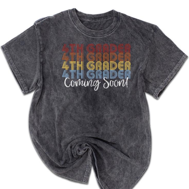 4th Grader Coming Soon 3rd Grade Graduation Mineral Wash Tshirts