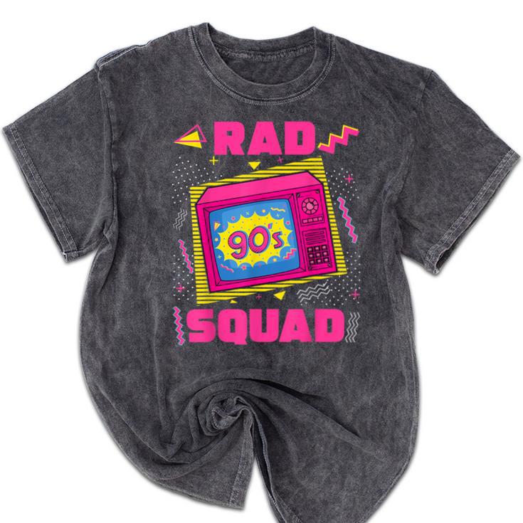 90s Rad Squad Retro Television 90s Aesthetic Nostalgia Mineral Wash Tshirts 90s Rad Squad Retro Television 90s Aesthetic Nostalgia Mineral Wash Tshirts