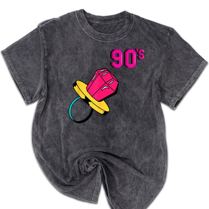 90’s Ring Retro Nostalgia Colorful Throwback Mineral Wash Tshirts