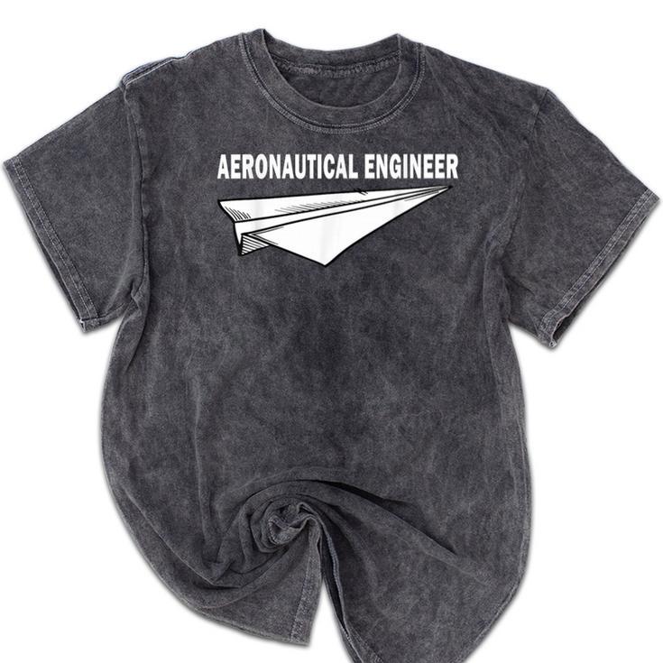 Aerospace Engineer Student Aerospace Engineering Graduation Mineral Wash Tshirts