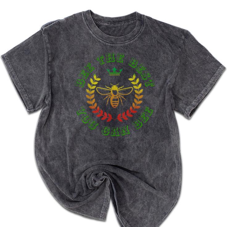 Bee The Best You Can Graduation Smart Kid Child Teen T-Shirt Mineral Wash Tshirts