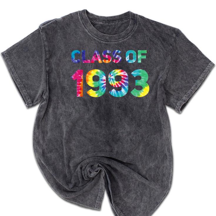 Class Of 1993 School Reunion College Highschool Graduation Mineral Wash Tshirts