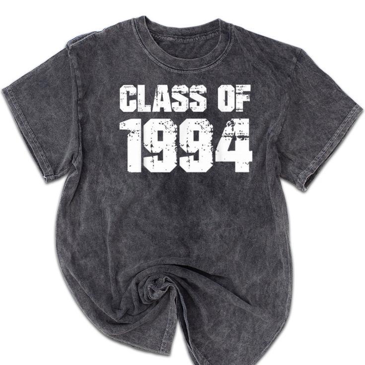 Class Of 1994 High School College Graduation Reunion T-Shirt Mineral Wash Tshirts