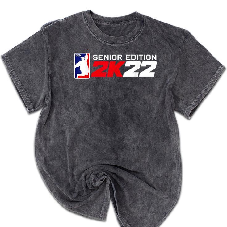 Class Of 2022 Senior Year Gamer Style Graduation For Grad Mineral Wash Tshirts