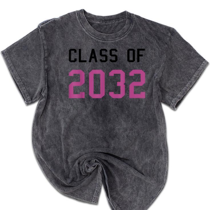 Class Of 2032 Graduation T-Shirts Mineral Wash Tshirts