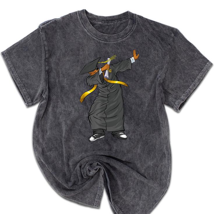 Dabbing Graduation Class Of 2023 Shirt History Month Mineral Wash Tshirts