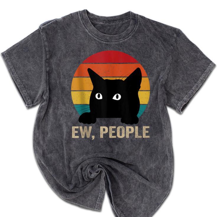 Ew People Introvert Cat Lover Cat Lady Vintage Mineral Wash Tshirts Ew People Introvert Cat Lover Cat Lady Vintage Mineral Wash Tshirts