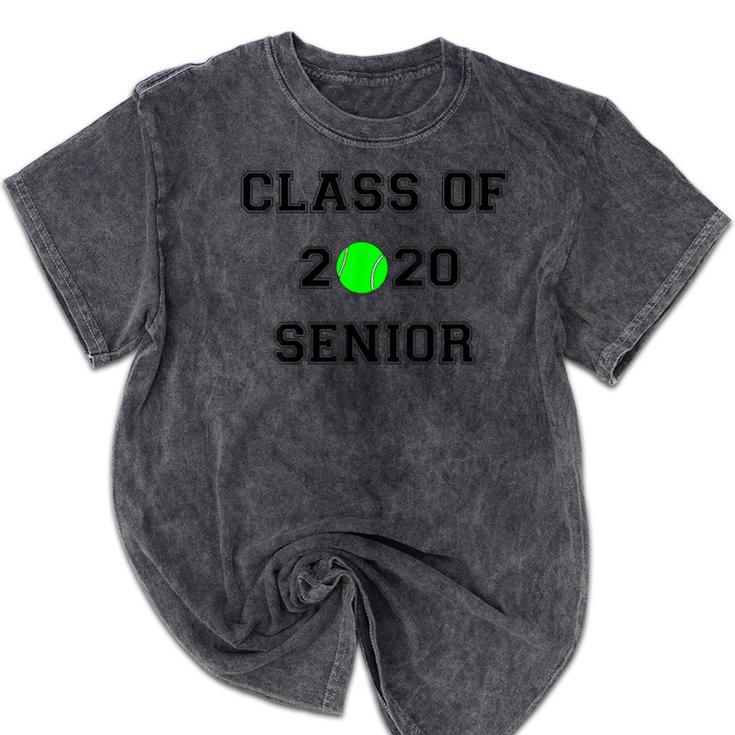 FUN CLASS OF 2020 SENIOR TENNIS GRADUATION GIFT SHIRT Mineral Wash Tshirts