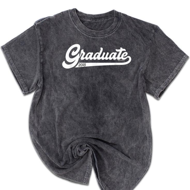 Graduate Shirts 2018 Senior Class Of 2018 Graduation Mineral Wash Tshirts
