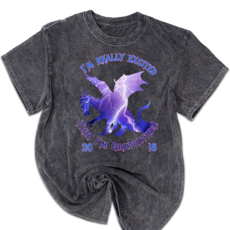 Graduation 2018 Tee-Shirt Mineral Wash Tshirts