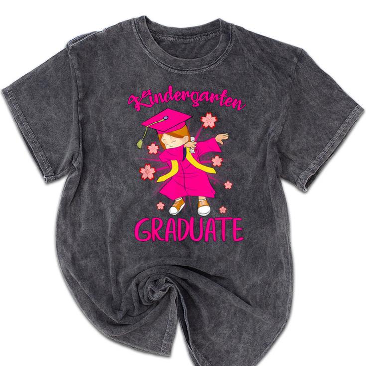 Graduation Kindergarten Last Day Of School Shirt Mineral Wash Tshirts