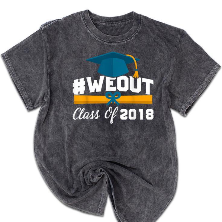 GraduationShirt WeOut Class Of 2018 Tee Mineral Wash Tshirts
