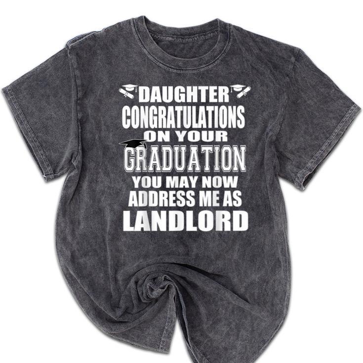 High School Graduation Mom DadShirt College Grad Mineral Wash Tshirts