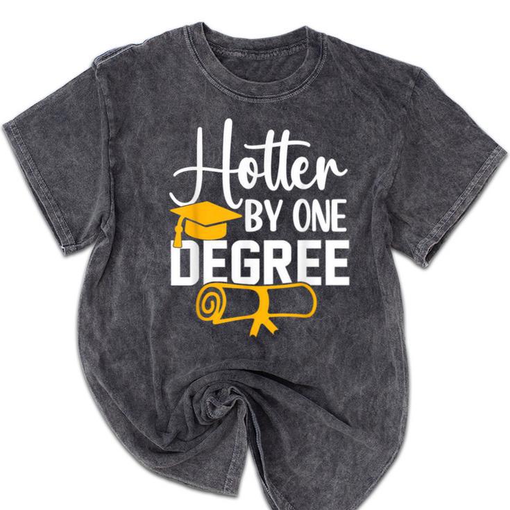 Hotter By One Degree Graduation 2025 Mineral Wash Tshirts