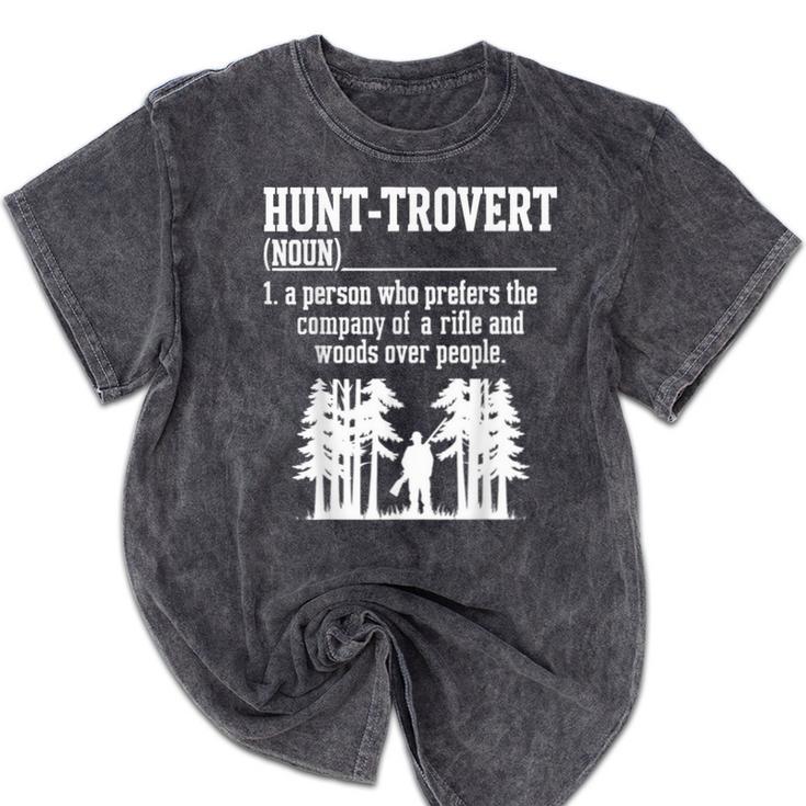 Huntrovert Introvert Hunting Mineral Wash Tshirts Huntrovert Introvert Hunting Mineral Wash Tshirts