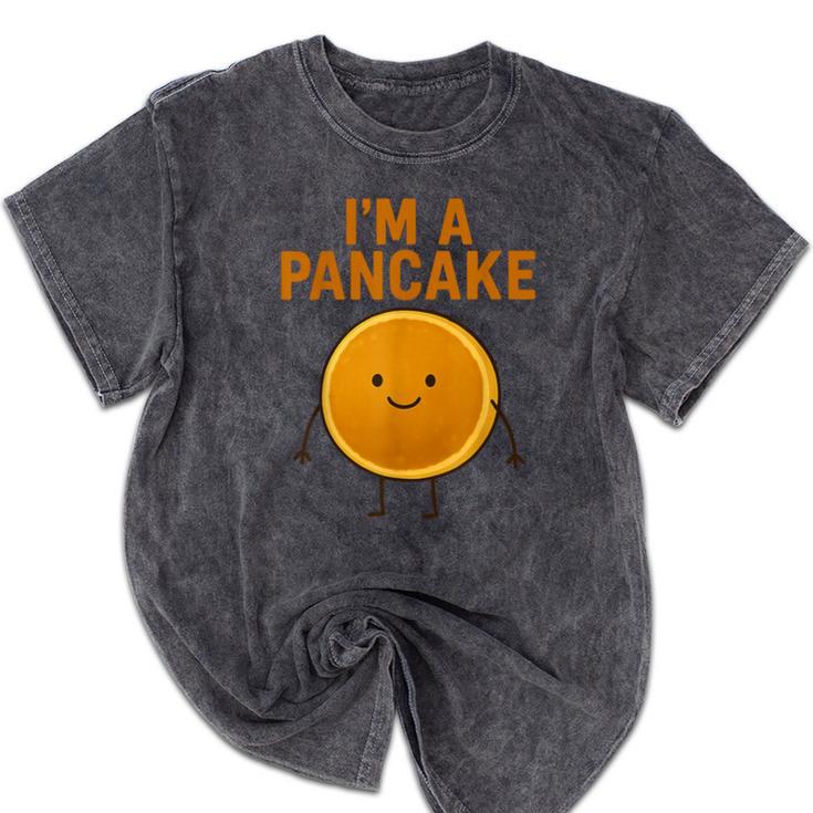 I’m a Pancake Meme For Nostalgia And Sci-Fi Fan Mineral Wash Tshirts