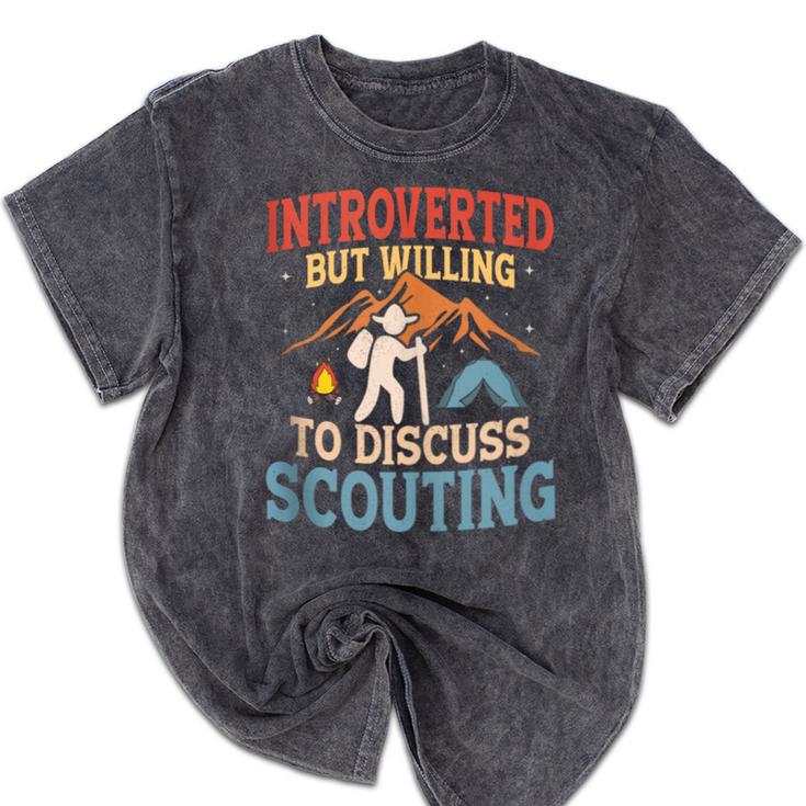 Introvert's Scouting Passion Mineral Wash Tshirts Introvert's Scouting Passion Mineral Wash Tshirts