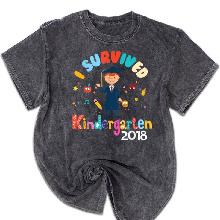 Kindergarten Graduation 2018Shirt Graduate Mineral Wash Tshirts