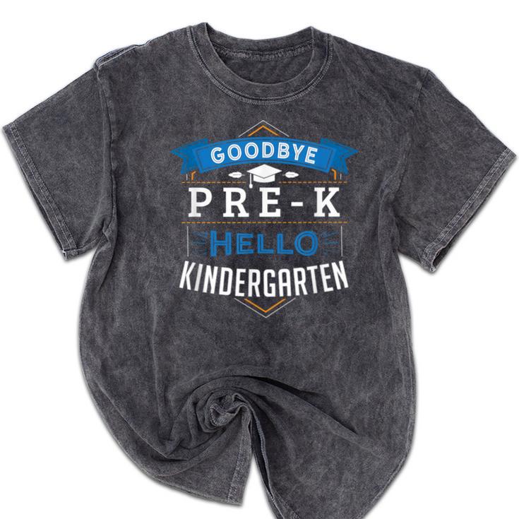 Kindergarten Graduation Shirt Graduate Grad Mineral Wash Tshirts