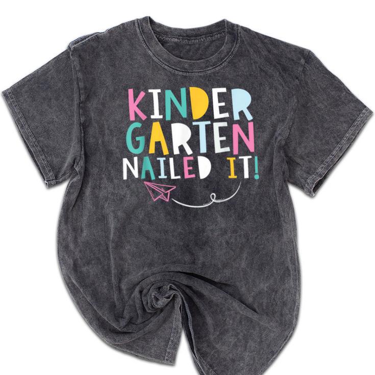 KINDERGARTEN Graduation TShirt 2018 Last Day Of School Mineral Wash Tshirts
