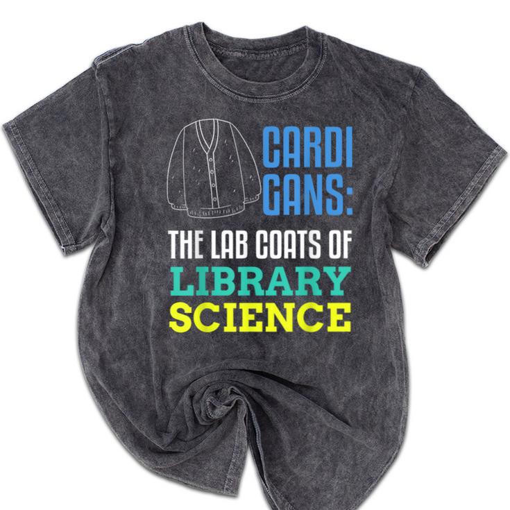 Librarian Library Science Major Masters Degree Graduation Mineral Wash Tshirts