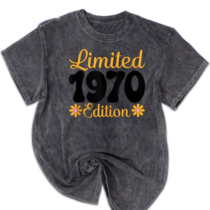Limited 1970 Edition Retro Vintage 70s Nostalgia Mineral Wash Tshirts Limited 1970 Edition Retro Vintage 70s Nostalgia Mineral Wash Tshirts